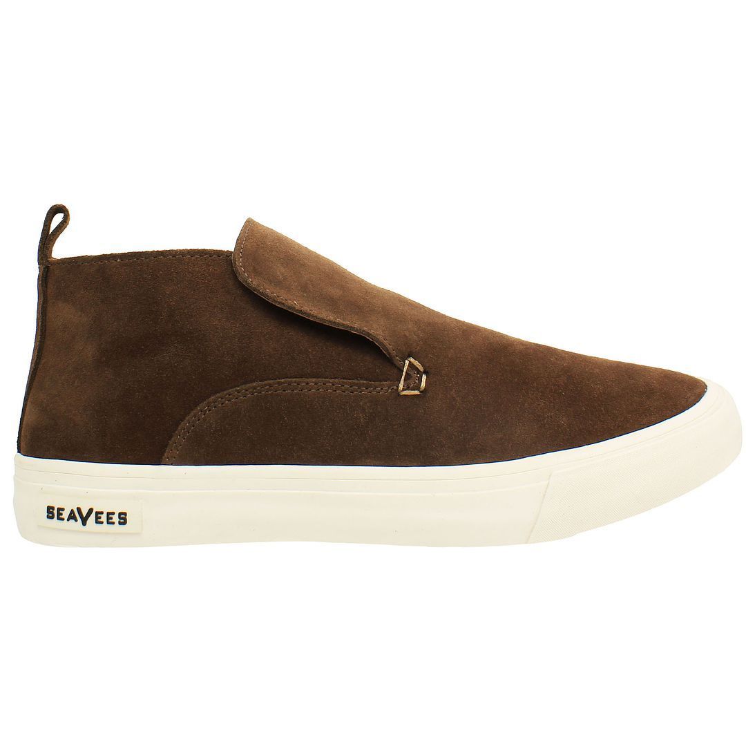 Herren Slipper aus braunem Wildleder