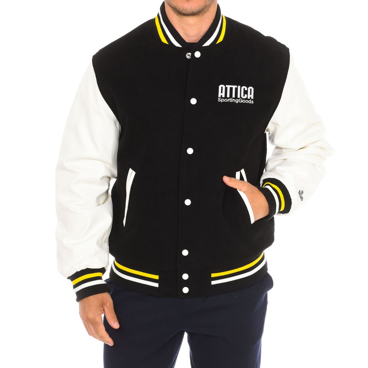 Klassische Varsity Bomberjacke für Herren