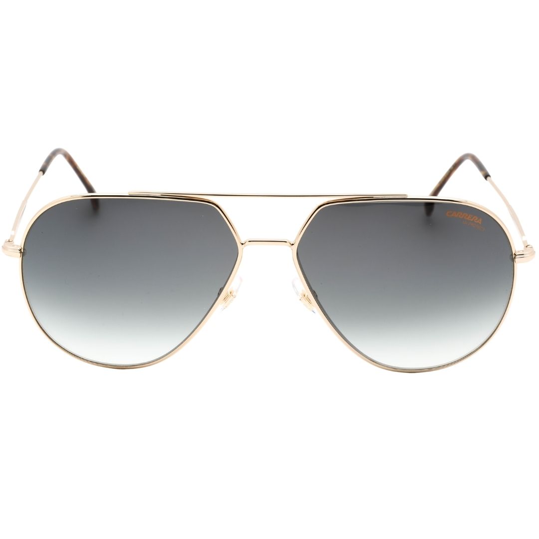 Aviator-Sonnenbrille mit goldenem Rahmen