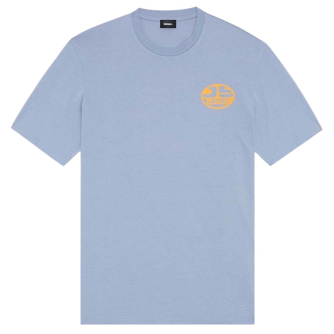 Baumwoll T-Shirt mit Grafik-Print und Rundhalsausschnitt