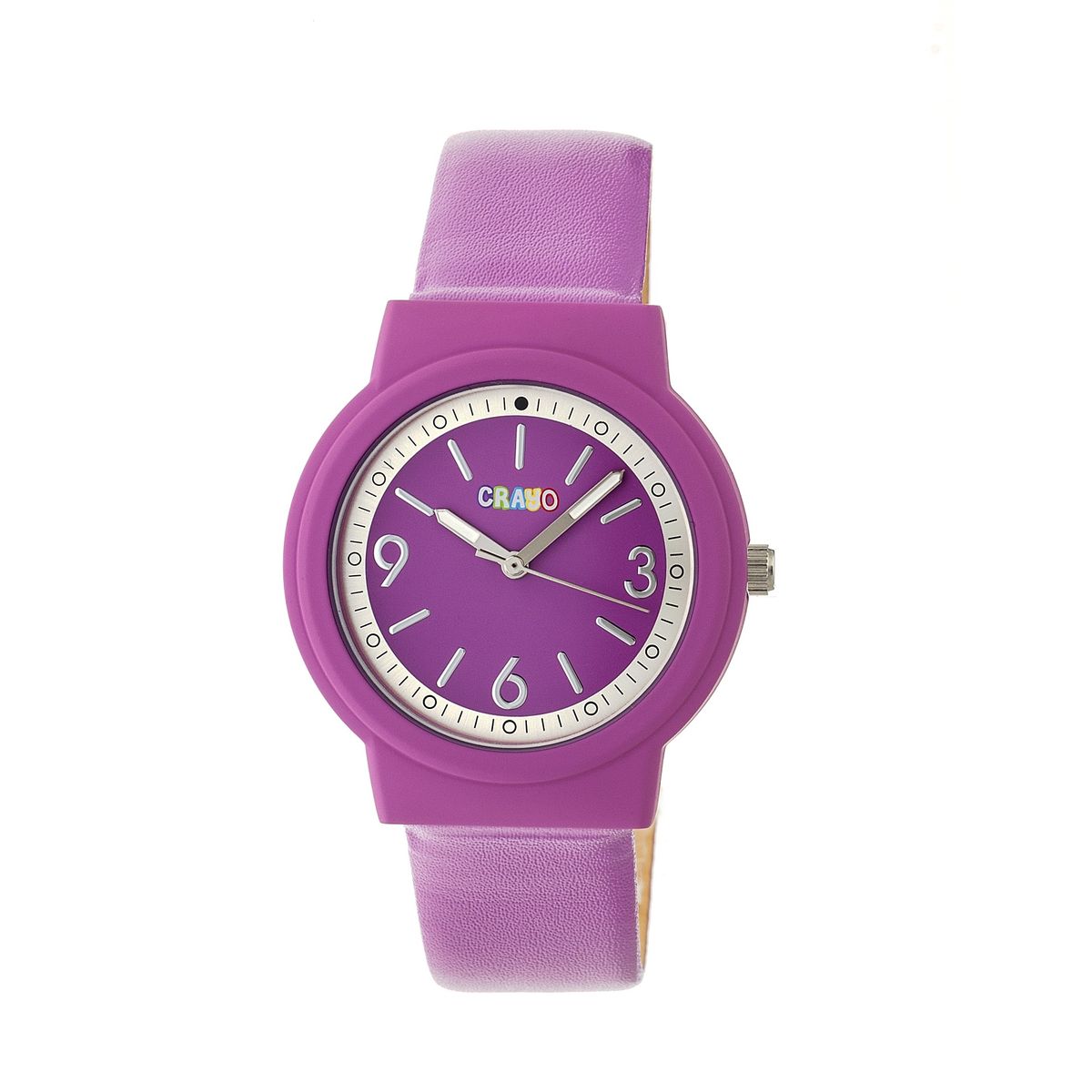 Auffällige rote lässige Unisex-Uhr