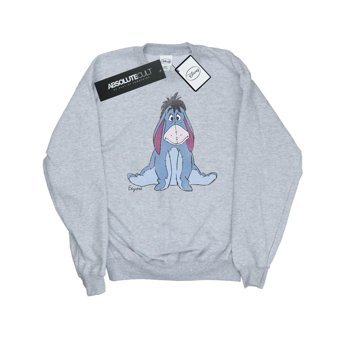 Klassisches Eeyore-Sweatshirt mit Rundhalsausschnitt