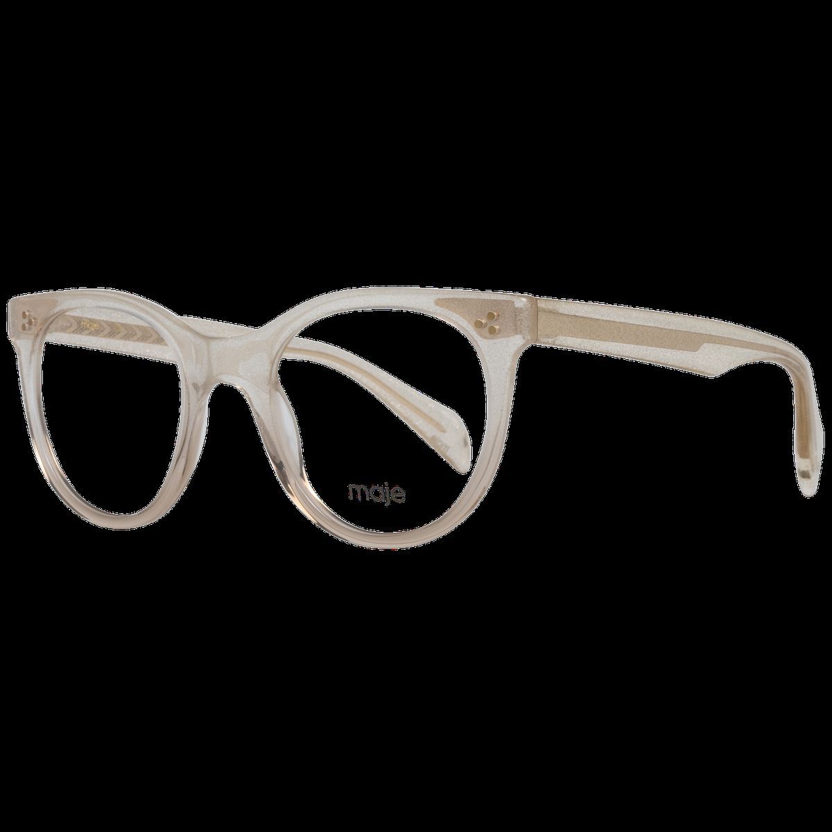 Elegante beige Vollrandbrille