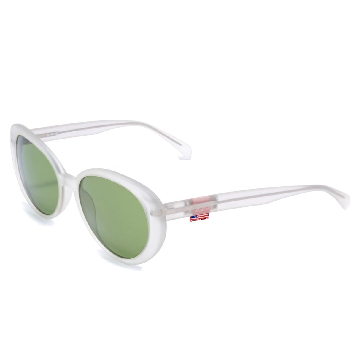 Runde Acetatrahmen Damen Sonnenbrille
