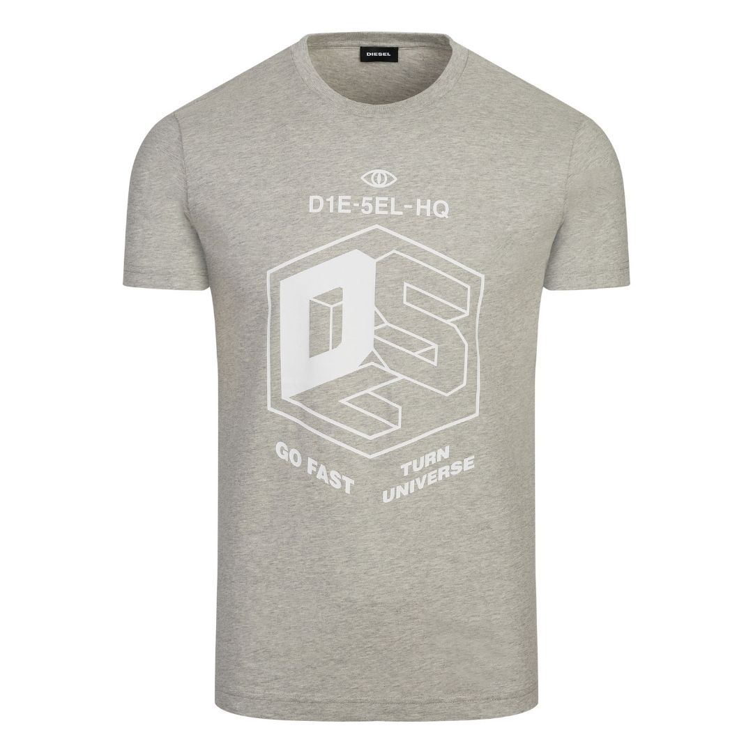T-Shirt mit grafischem Box-Logo