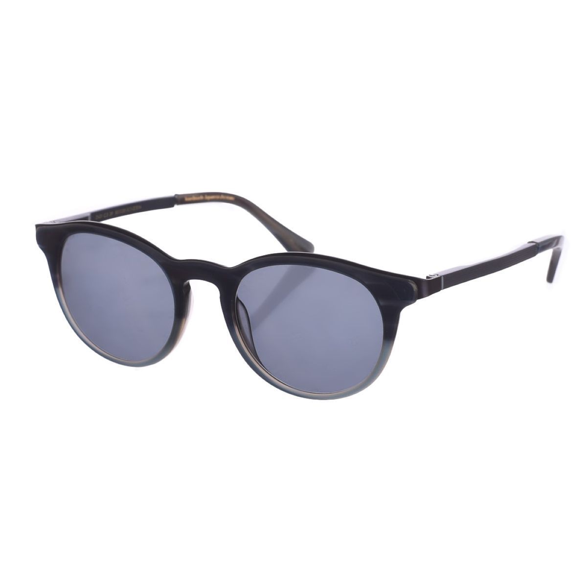 Runde Sonnenbrille aus Acetat und Metall