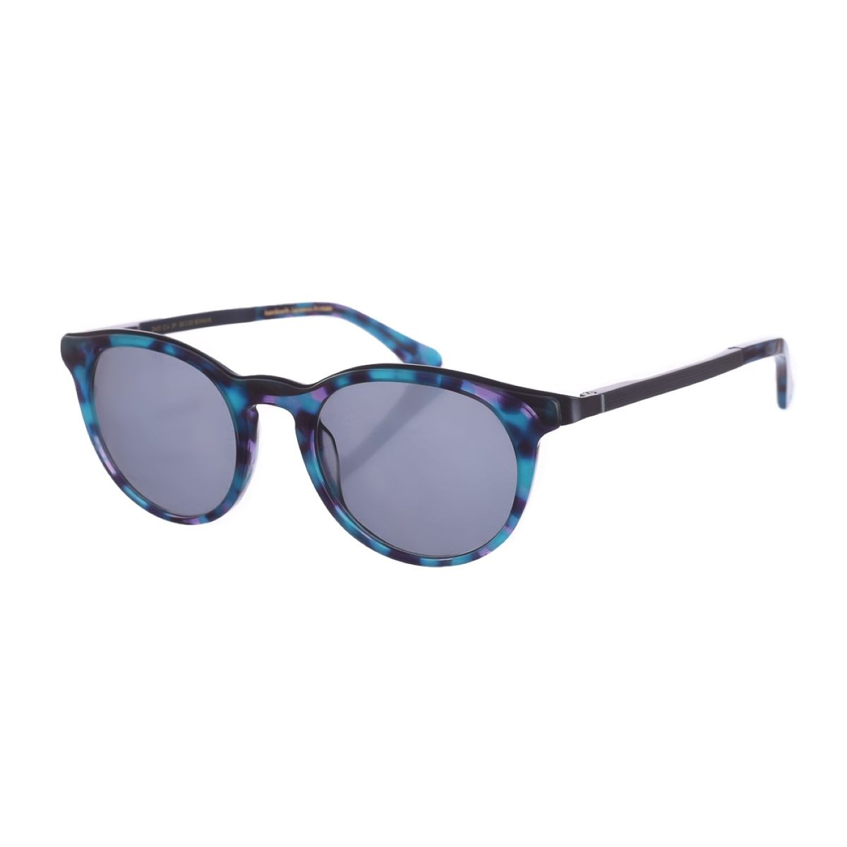Runde Sonnenbrille aus Acetat und Metall