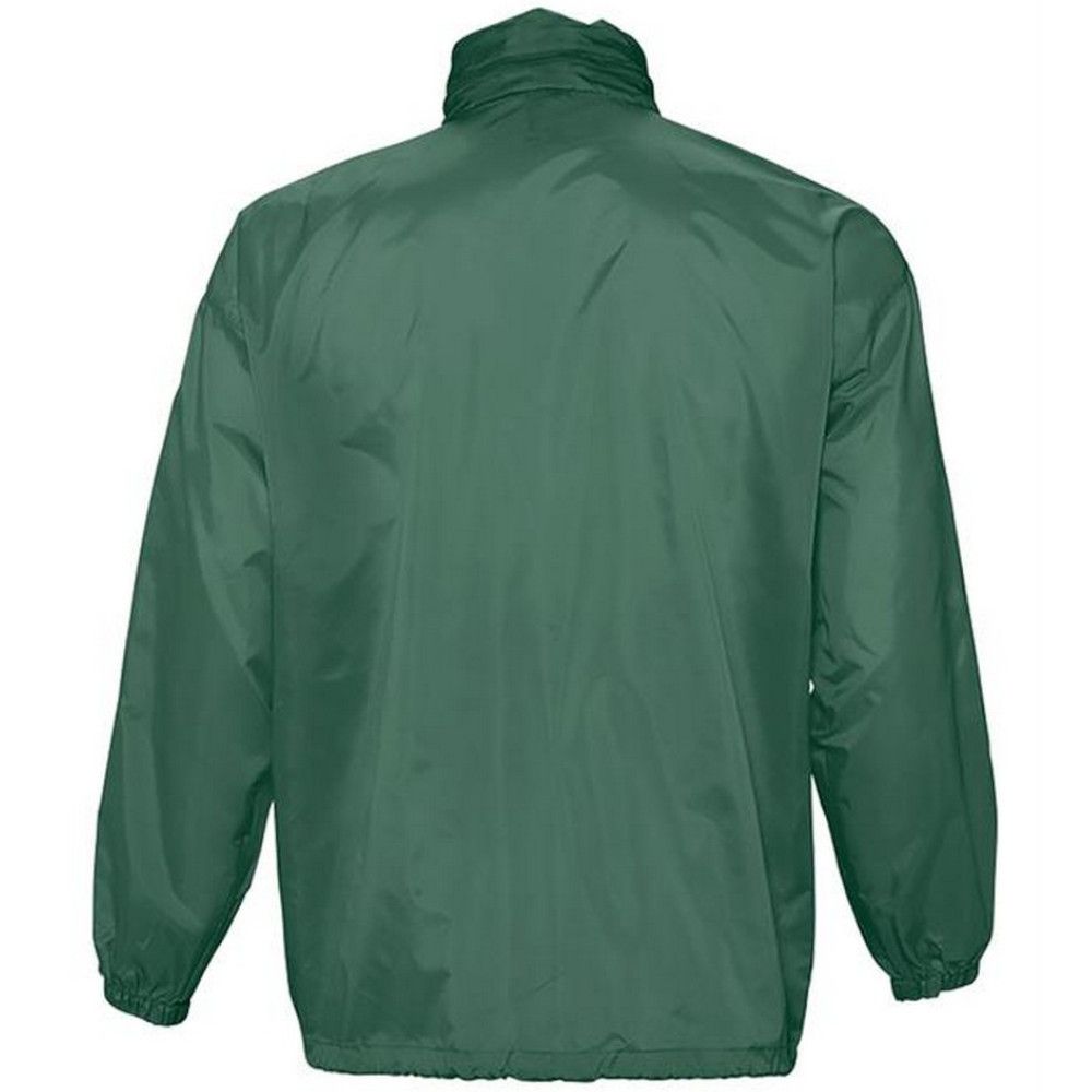 Leichte packbare Kapuzen-Windjacke