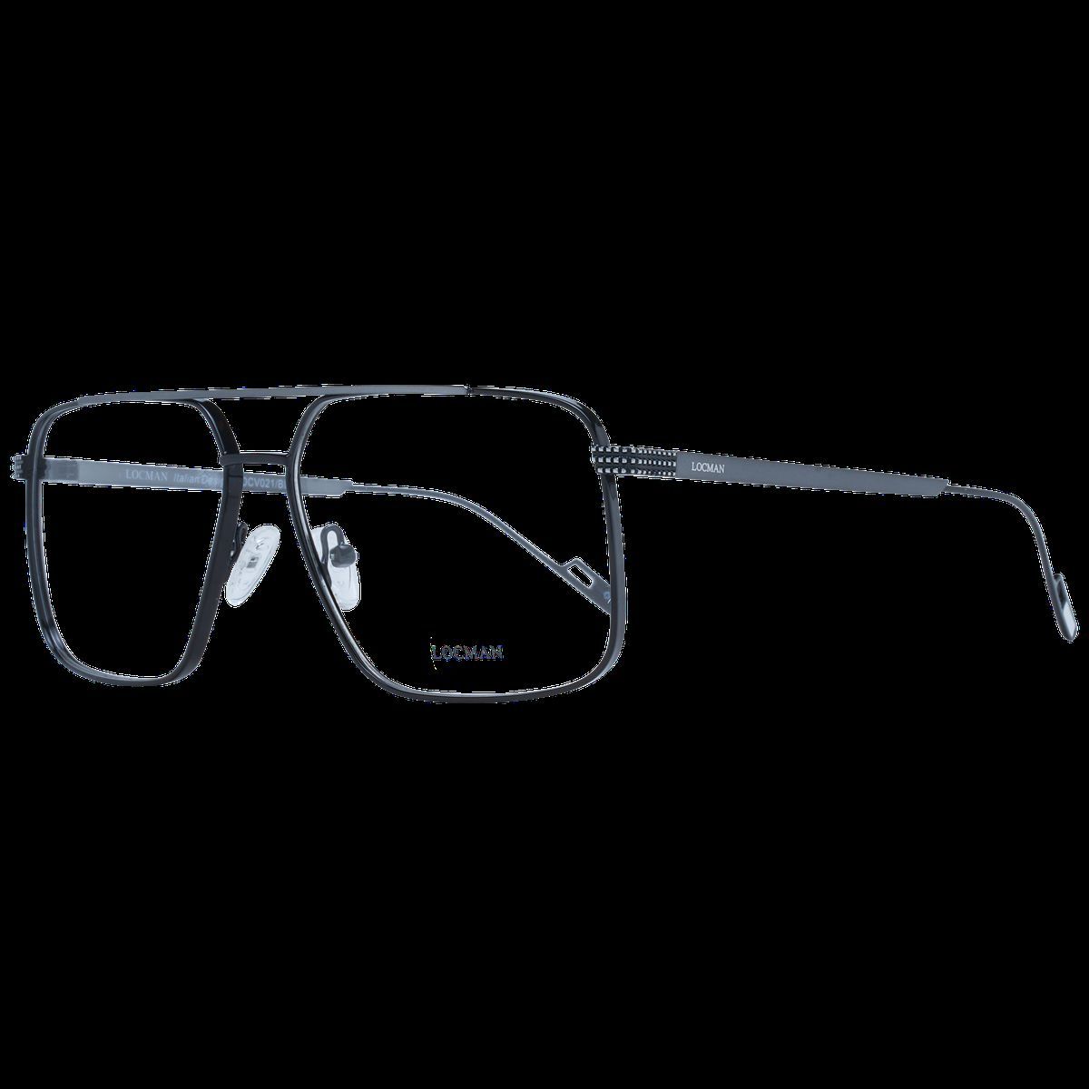 Quadratische Pilotenbrille mit Vollrand