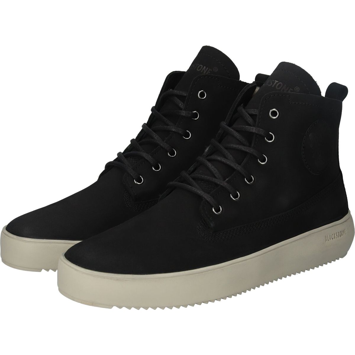 Minimalistische Lammfell-Gefütterte High-Tops