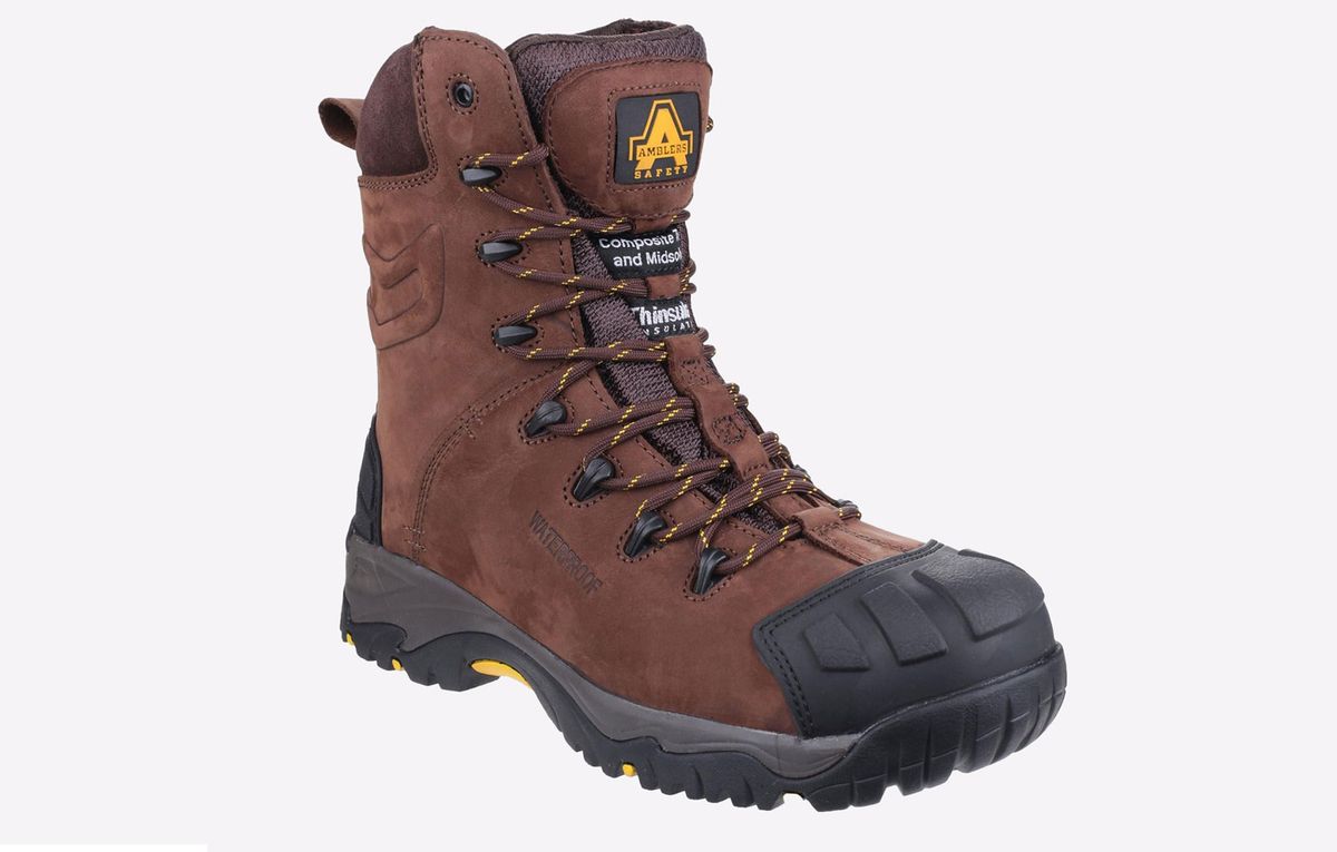 Wasserdichte isolierte Nubuk-Sicherheitsstiefel