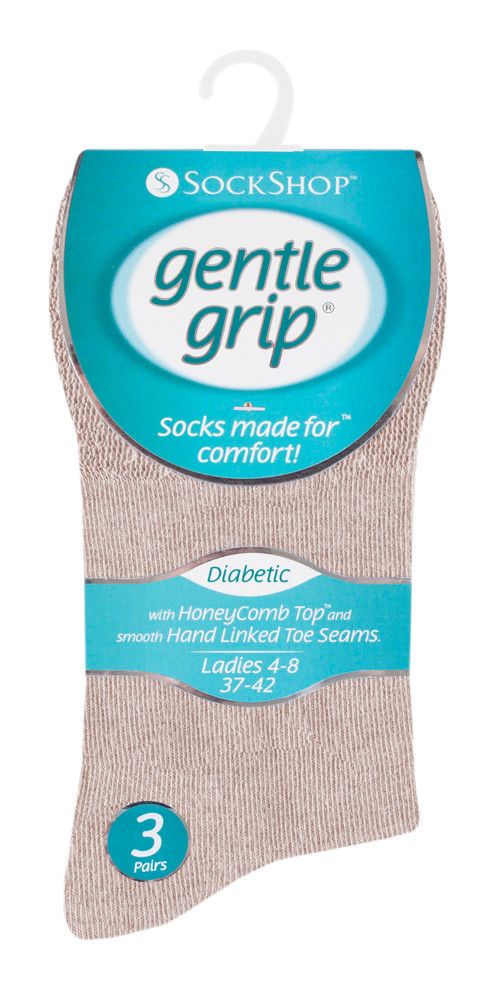 Nicht einschnürende Socken mit Honigkamm-Oberteil