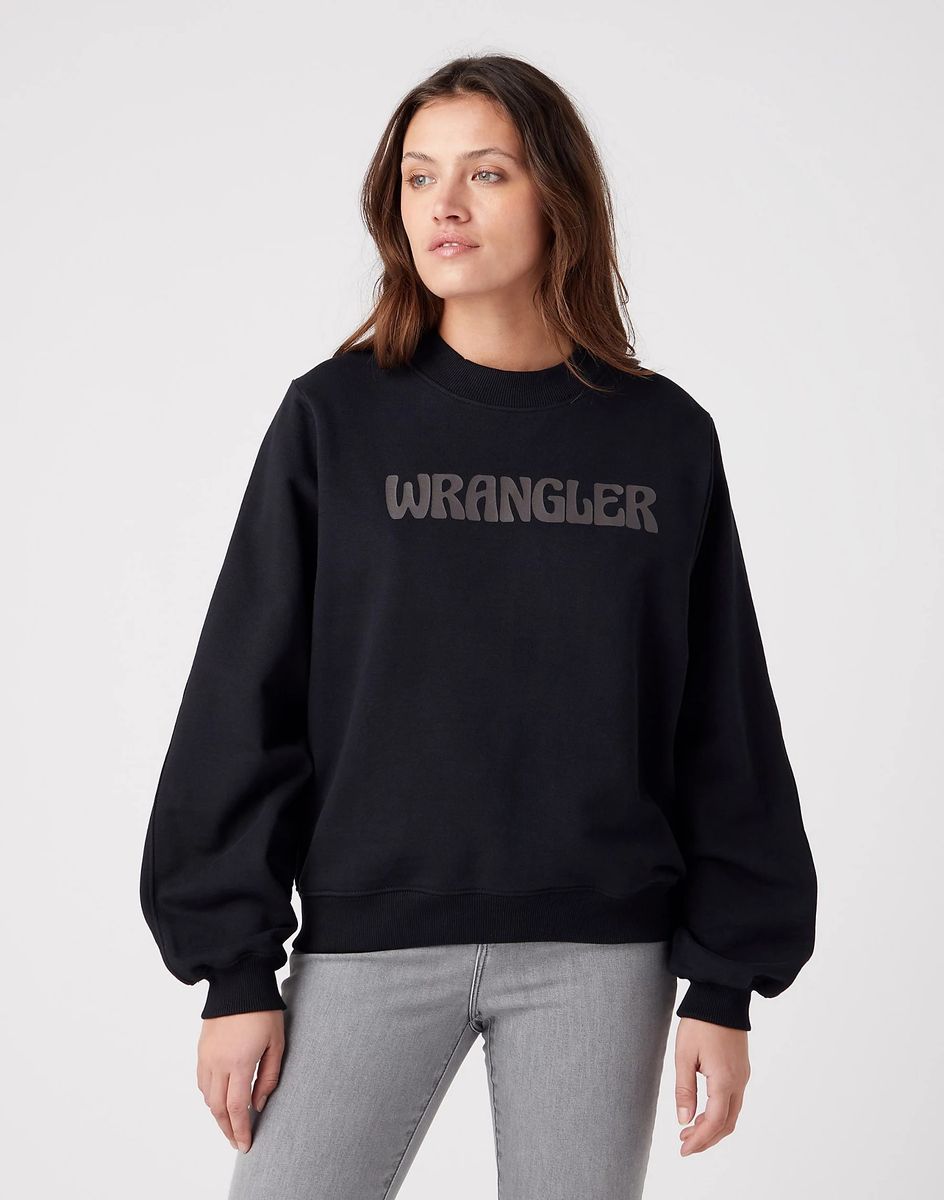 Sweatshirt mit lockerem Logo-Schnitt