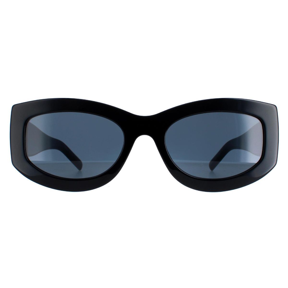 Klobige rechteckige Sonnenbrille