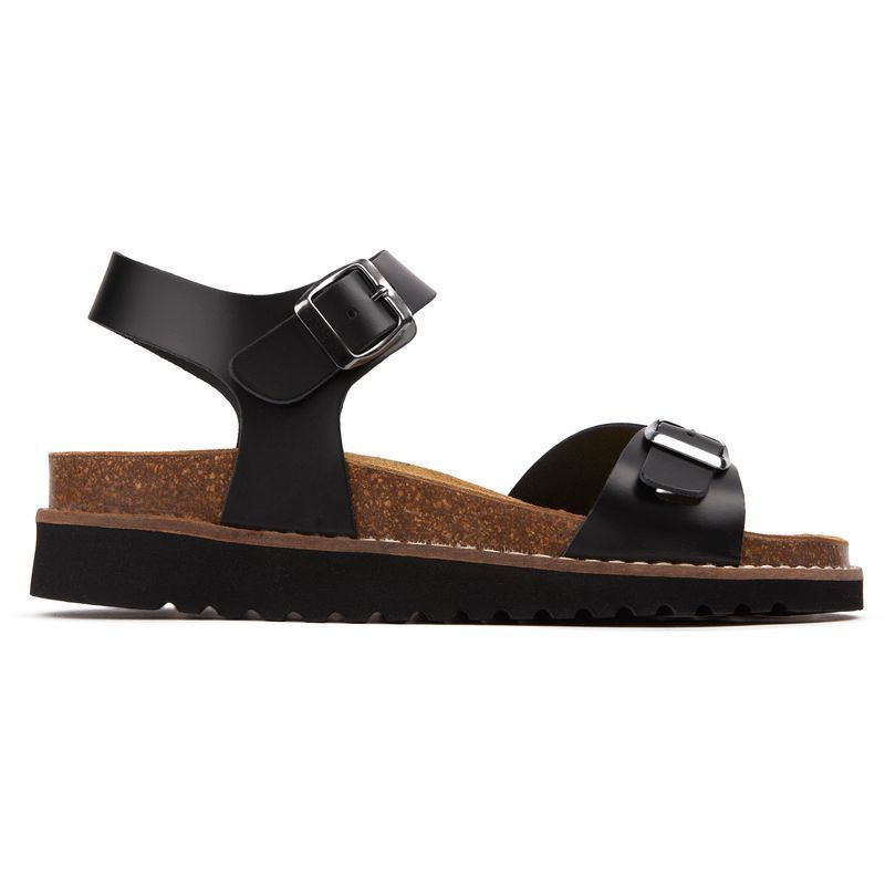 Fußbett-Sandalen mit Schnallenriemen
