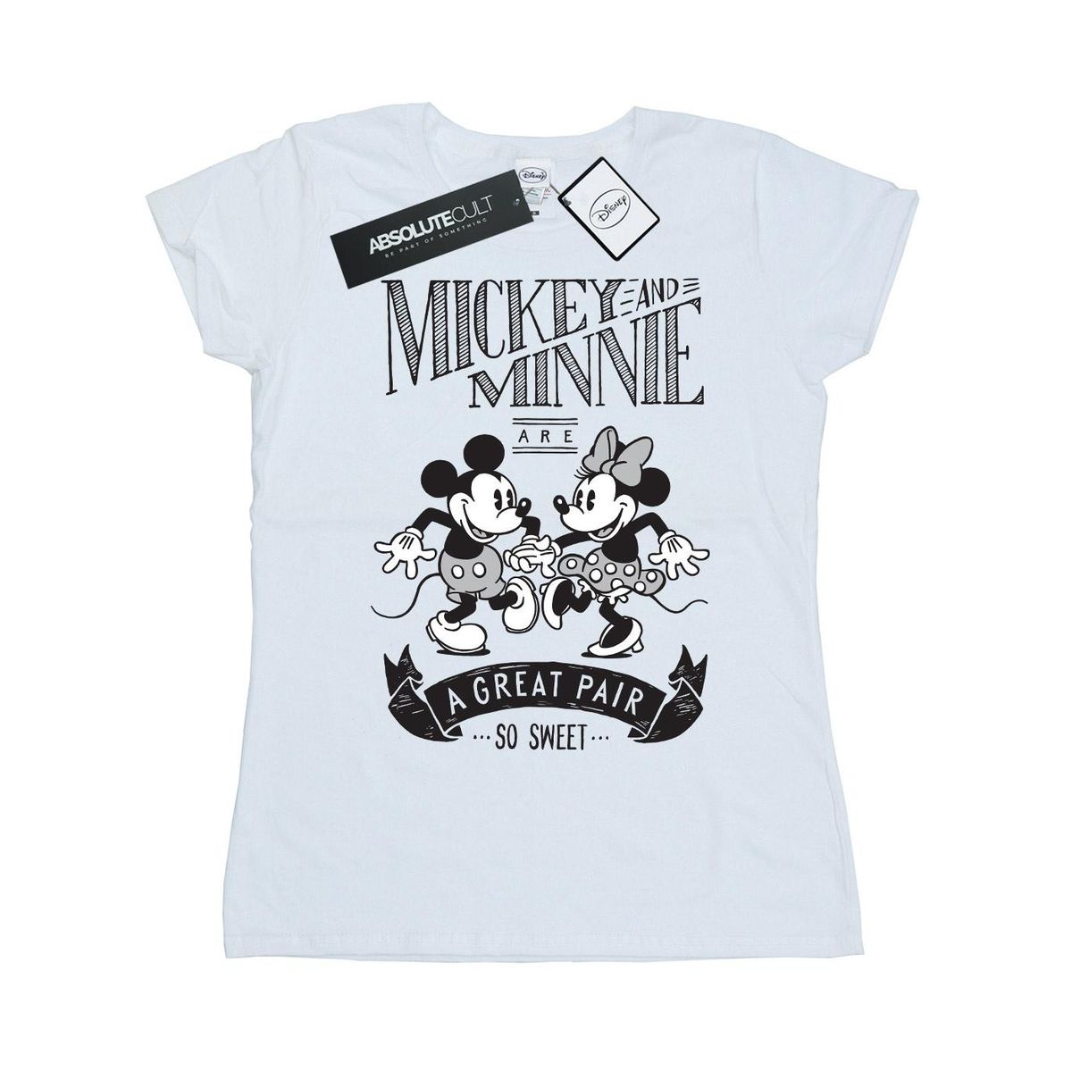 Disney Mickey & Minnie Damen T-Shirt