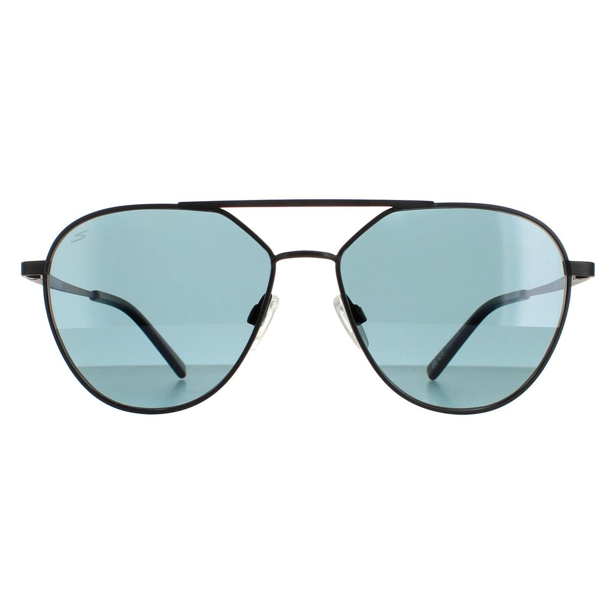 Lunettes de soleil Serengeti ODELL SS555003 Black à essence polarisée Saturne noire mate