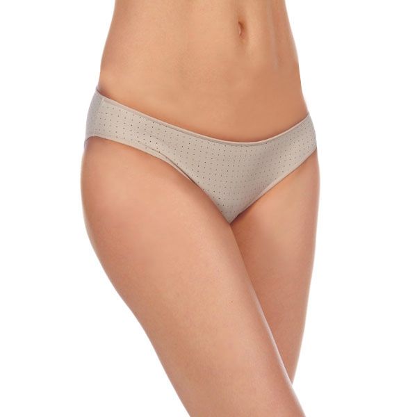 Microfaser Bikinihose mit Punkten