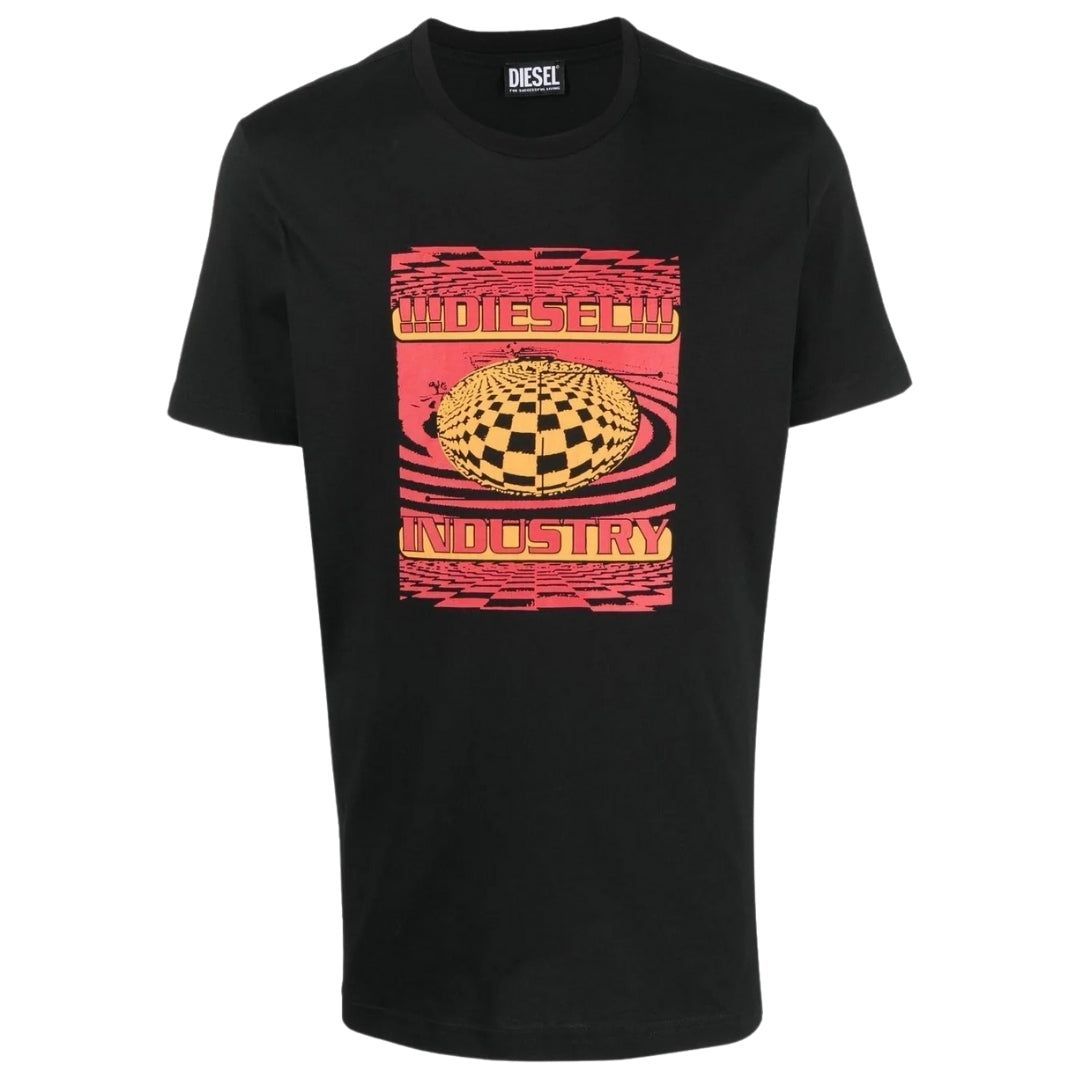 T-Shirt aus Baumwolljersey mit Grafikprint