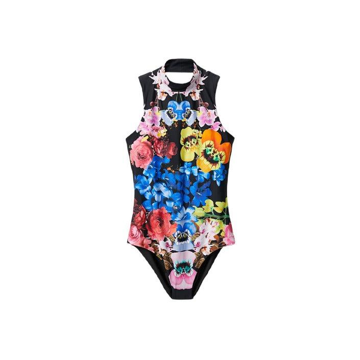 Ärmelloses Tanktop mit Blumendruck
