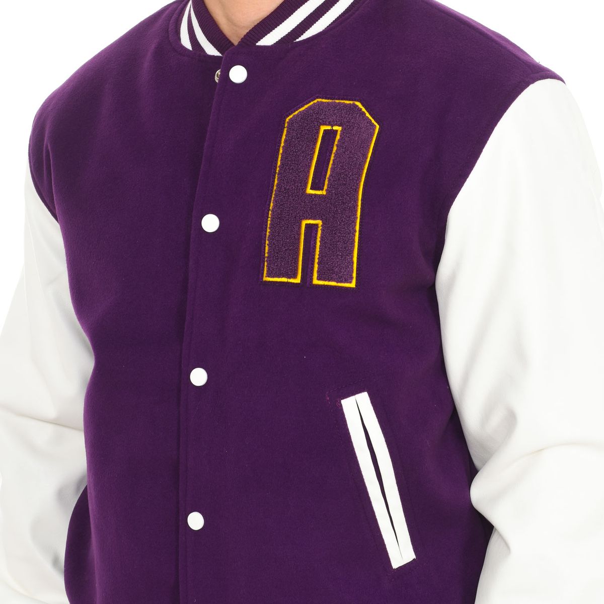Klassische College-Jacke mit Patch