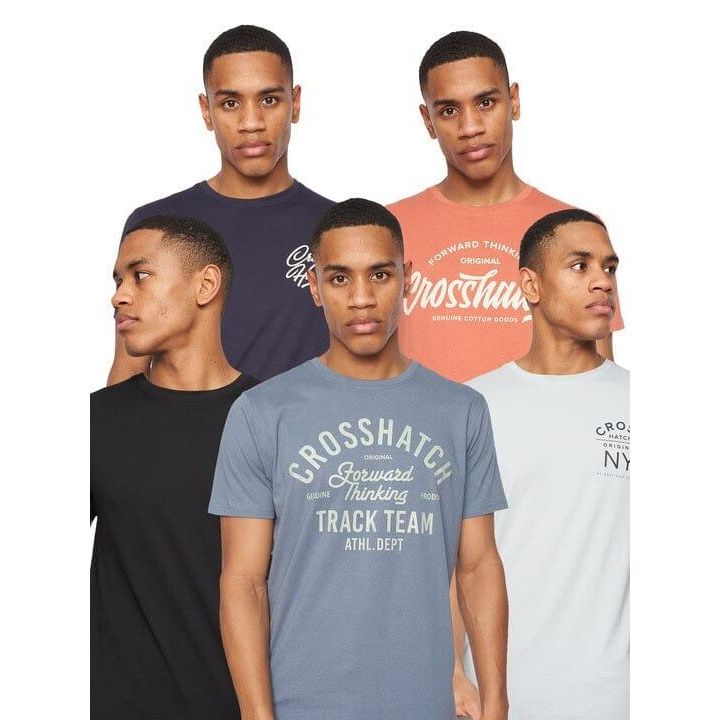 Herren T-Shirt Pack mit Grafikprint