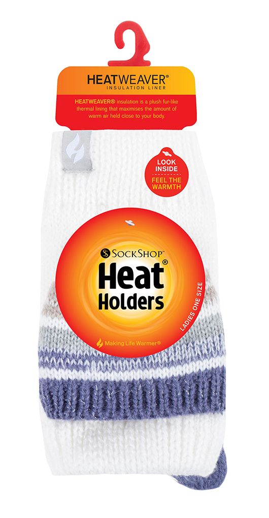 Gestrickte Thermo-Klappfäustlinge