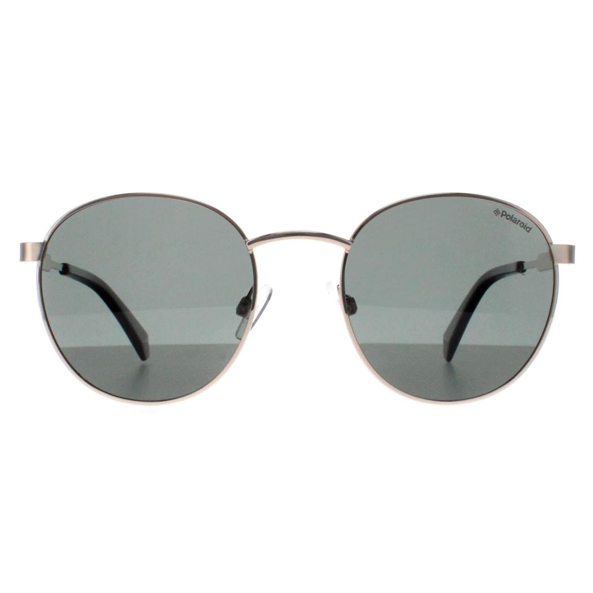 Runde Unisex Sonnenbrille Grün Polarisiert