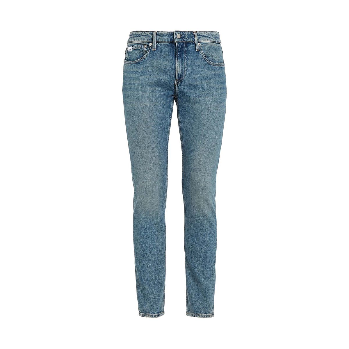 Schmal geschnittene Jeans aus Denim
