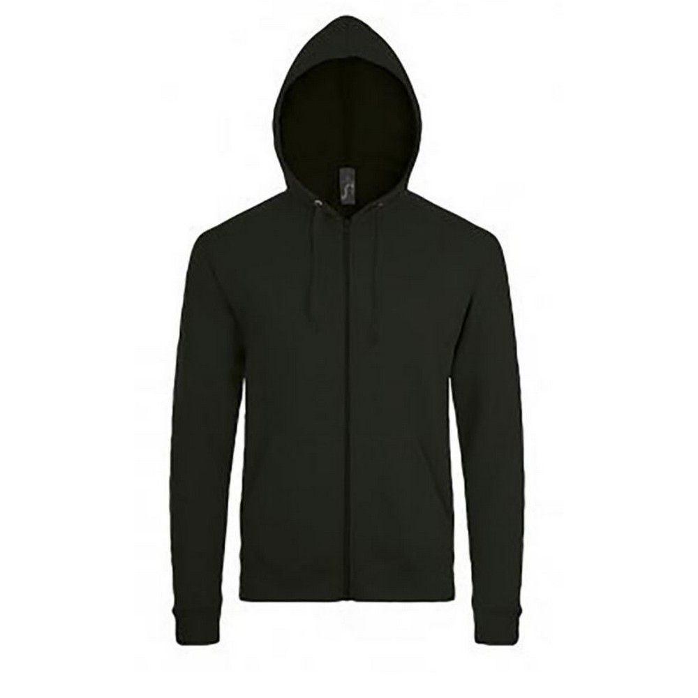 Klassischer Zip-Hoodie aus Fleece