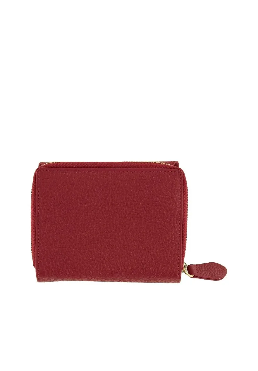 BRAUN BÜFFEL Geldbörse, RFID-Blocker, Rindsleder, für Damen, rot, 99