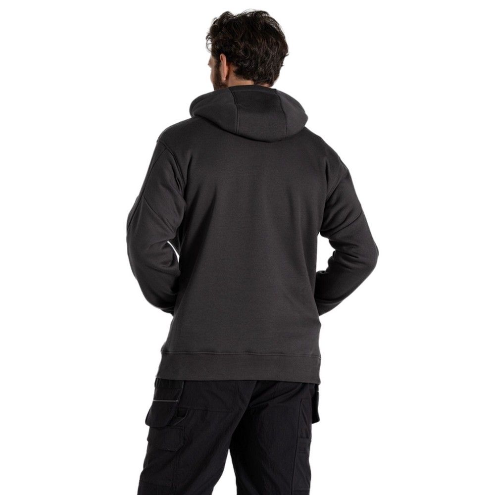 Schwerer Kapuzenpullover mit Grafik