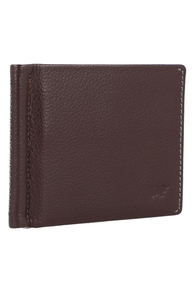 BRAUN BÜFFEL Geldbörse, Dollarclip, RFID-Schutz, Leder, für Herren, braun