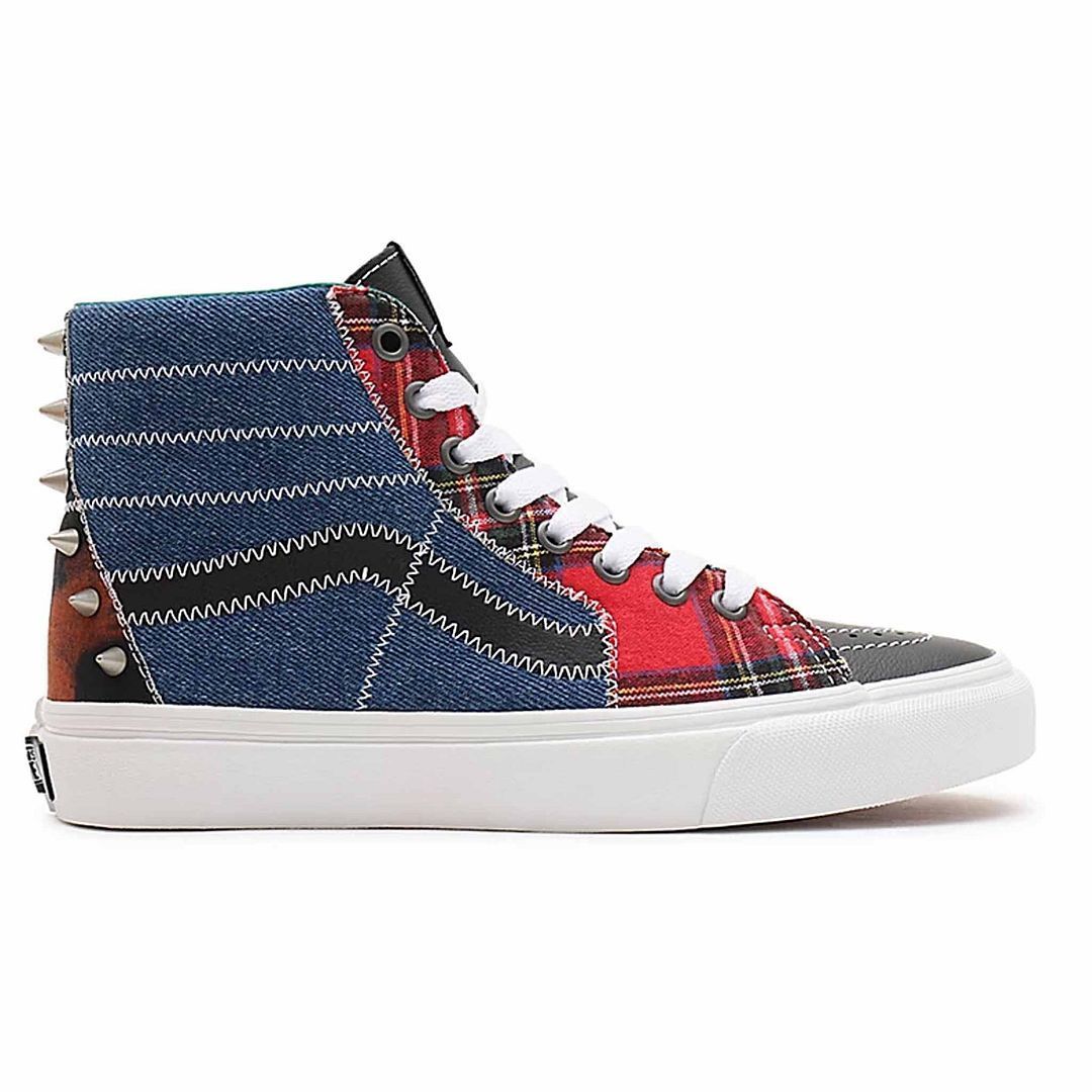 Mehrfarbige Tartan Daze Sk8-Hi Sneakers