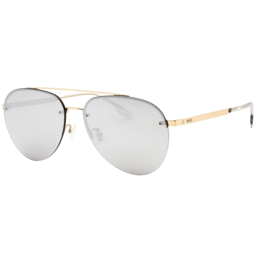 Randlose verspiegelte Aviator-Sonnenbrille