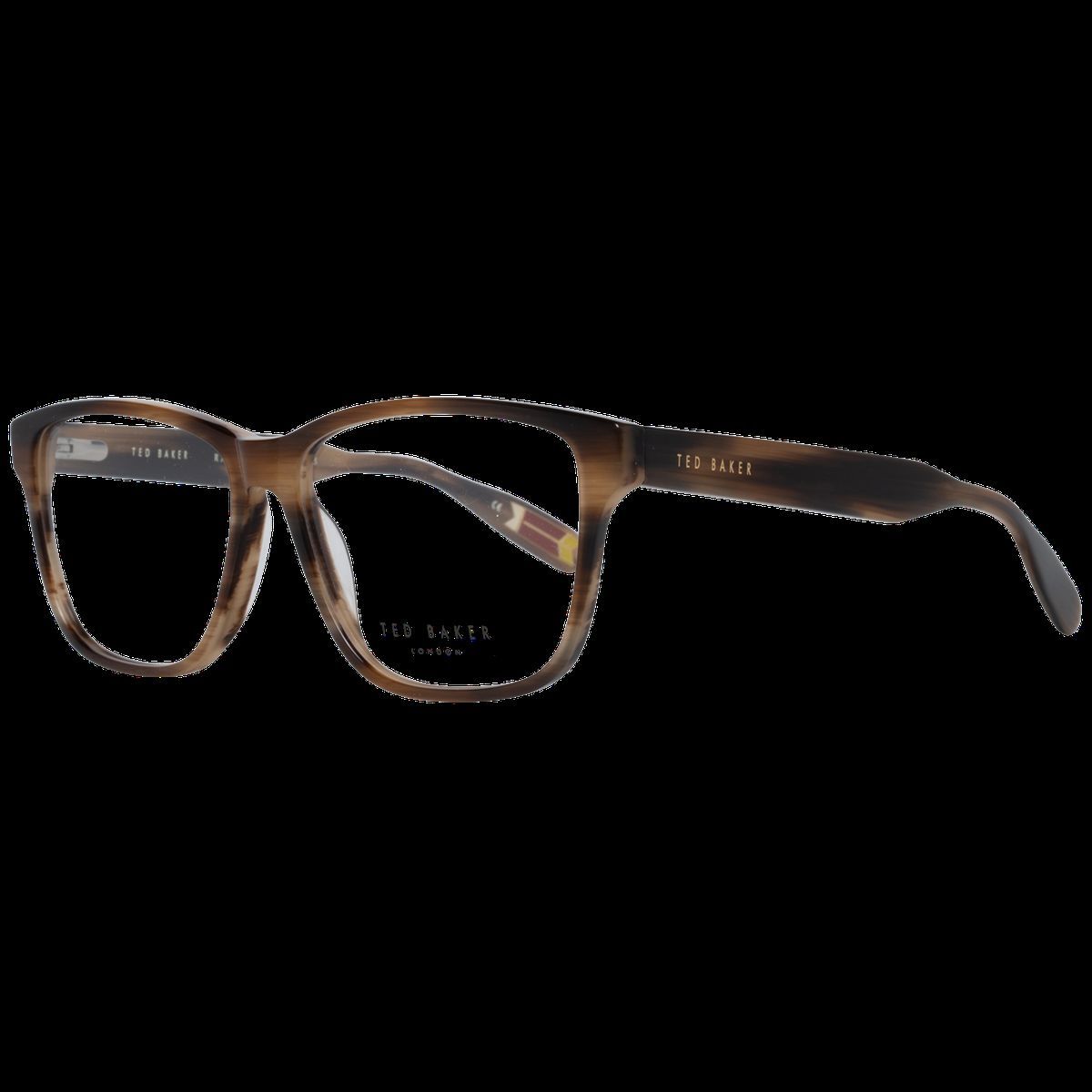 Eckige Hornmuster-Brille