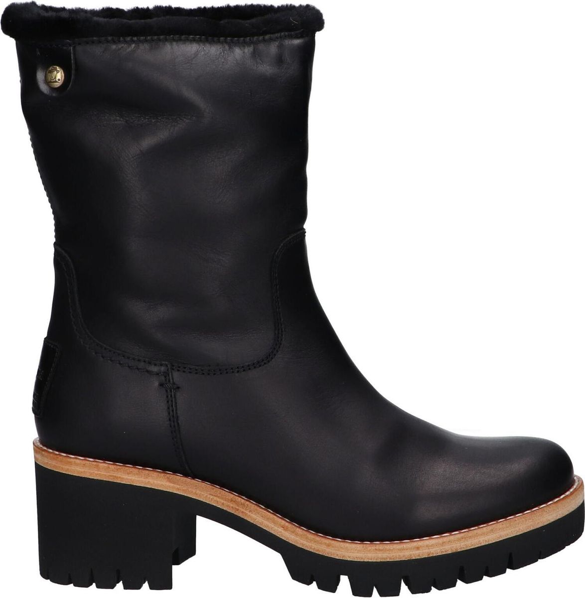 Schwarze Stiefeletten Panama Jack Panama 03