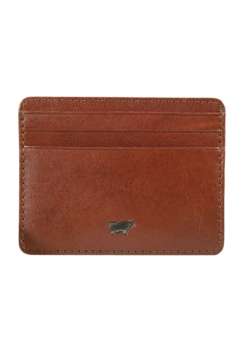 Schlankes Leder-Kartenetui mit RFID-Schutz