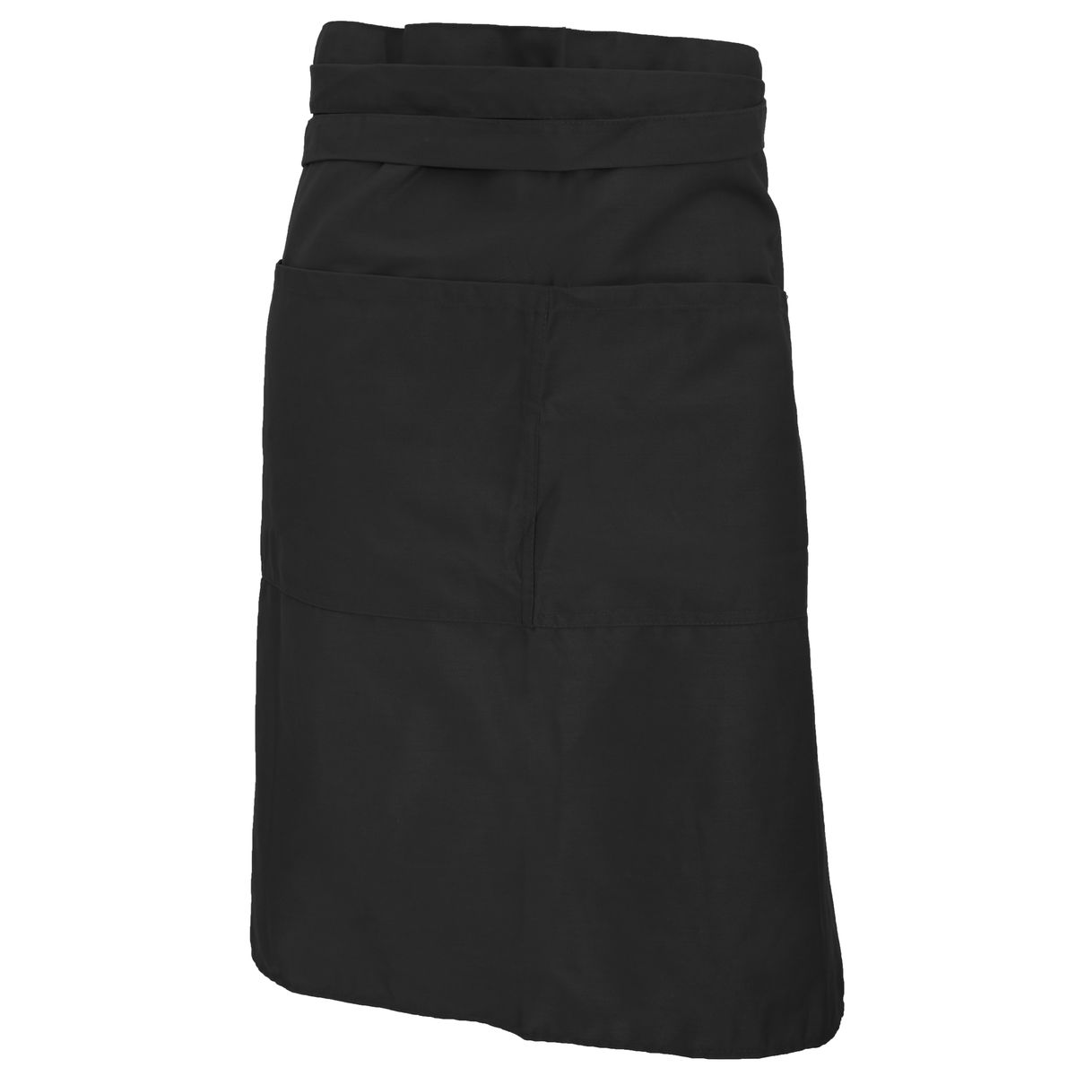 Unisex Schwarze Schürze mit Taschen