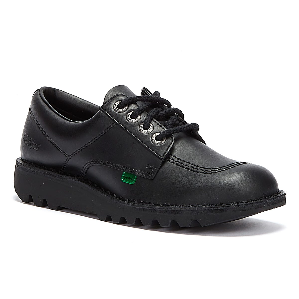Ikonische Leder-Halbschuhe mit Dreifachnaht