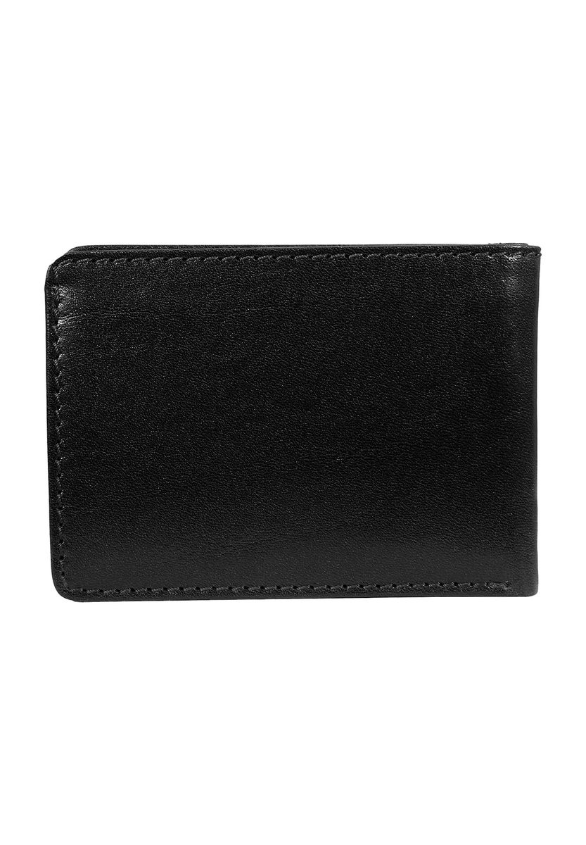 Minimalistische Leder-Bifold-Geldbörse