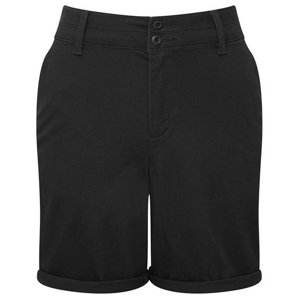 Klassische Chino Shorts mit Aufschlag