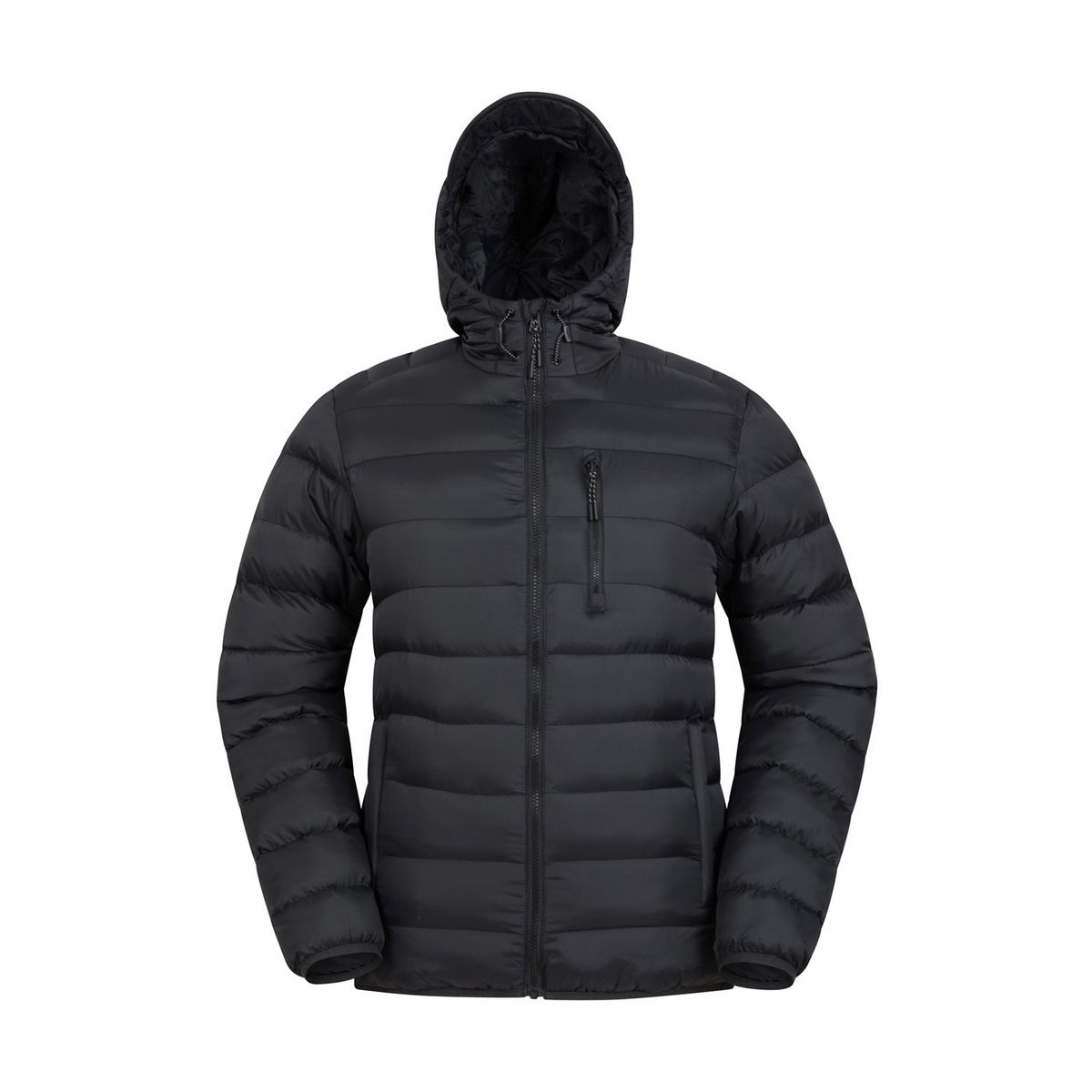 Mountain Warehouse Herren Link Gepolsterte Jacke (Schwarz)