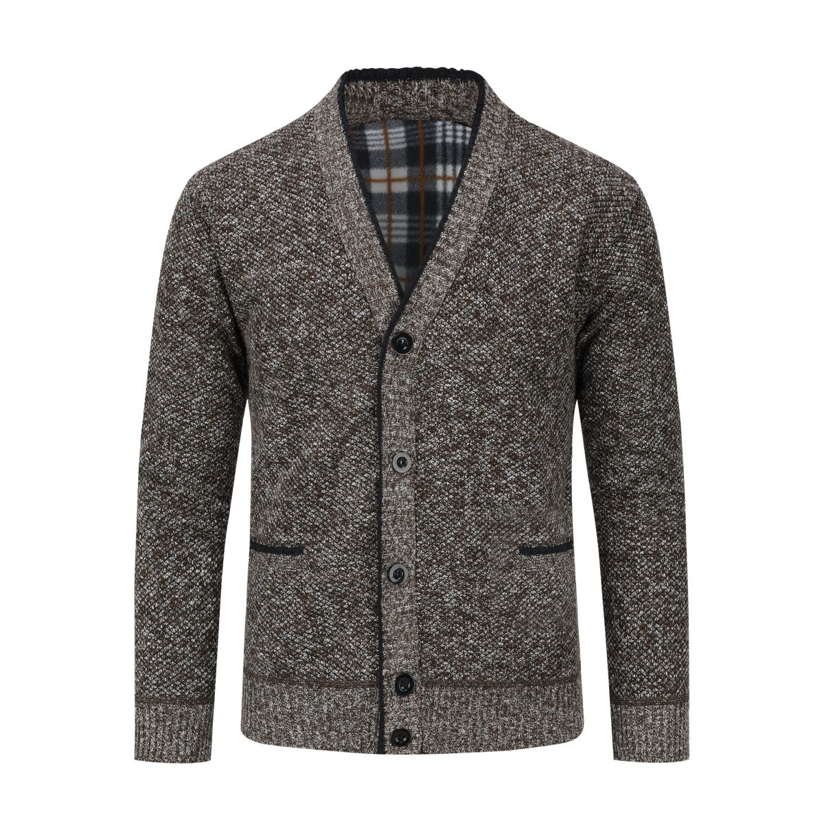 Herren Strickjacke mit zwei Taschen
