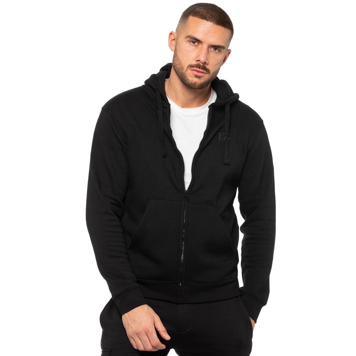 Herren Zip-Up-Kapuzenpullover