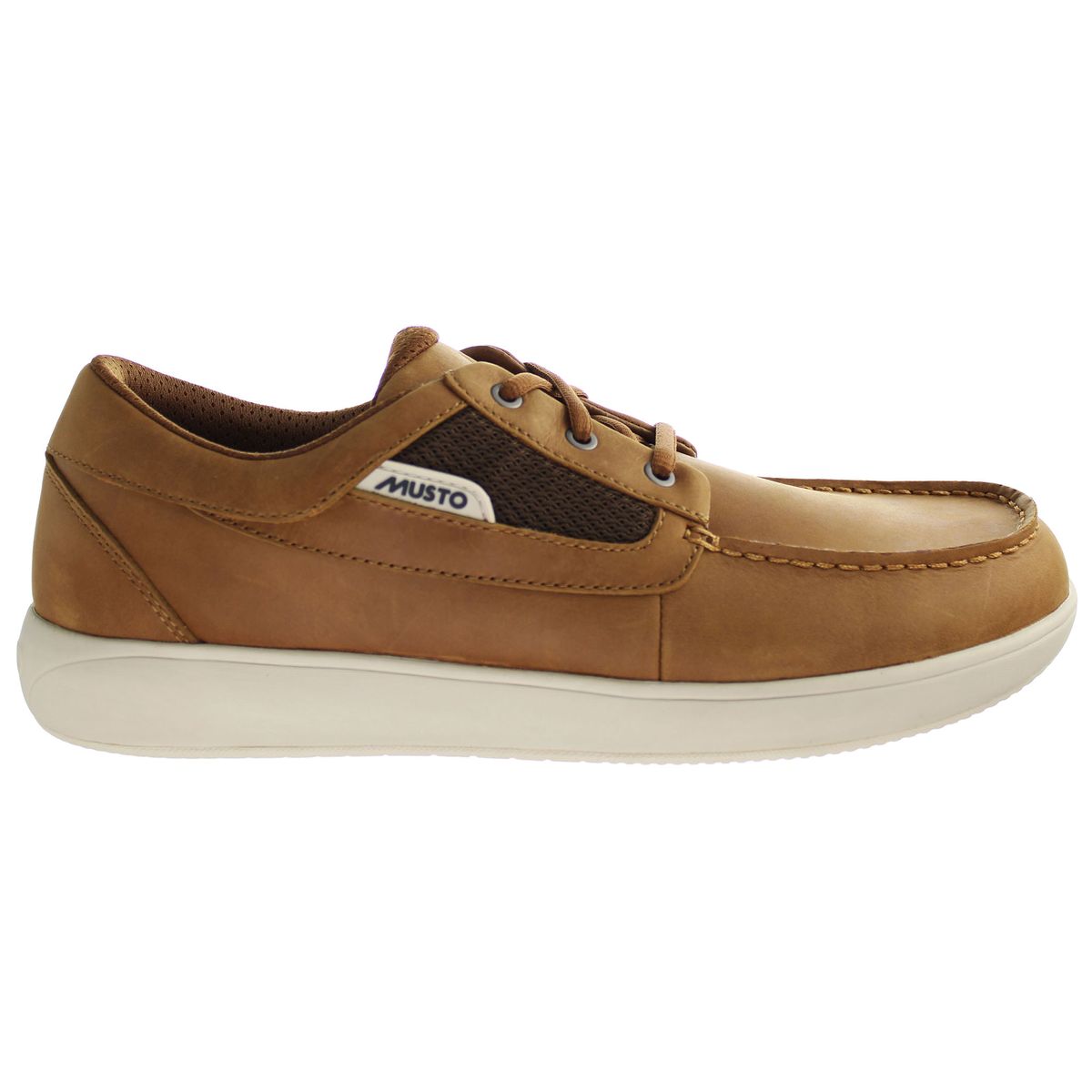 Herren braune Leder Bootsschuhe