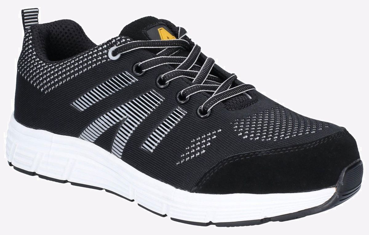 Atmungsaktiver Flyknit Sicherheitsschuh mit Stahlkappe