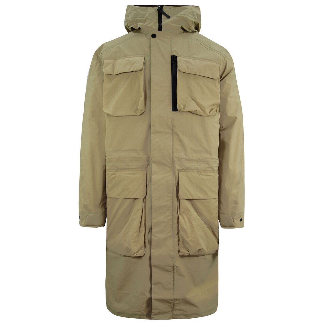 Herren Longline Utility Parka Mantel