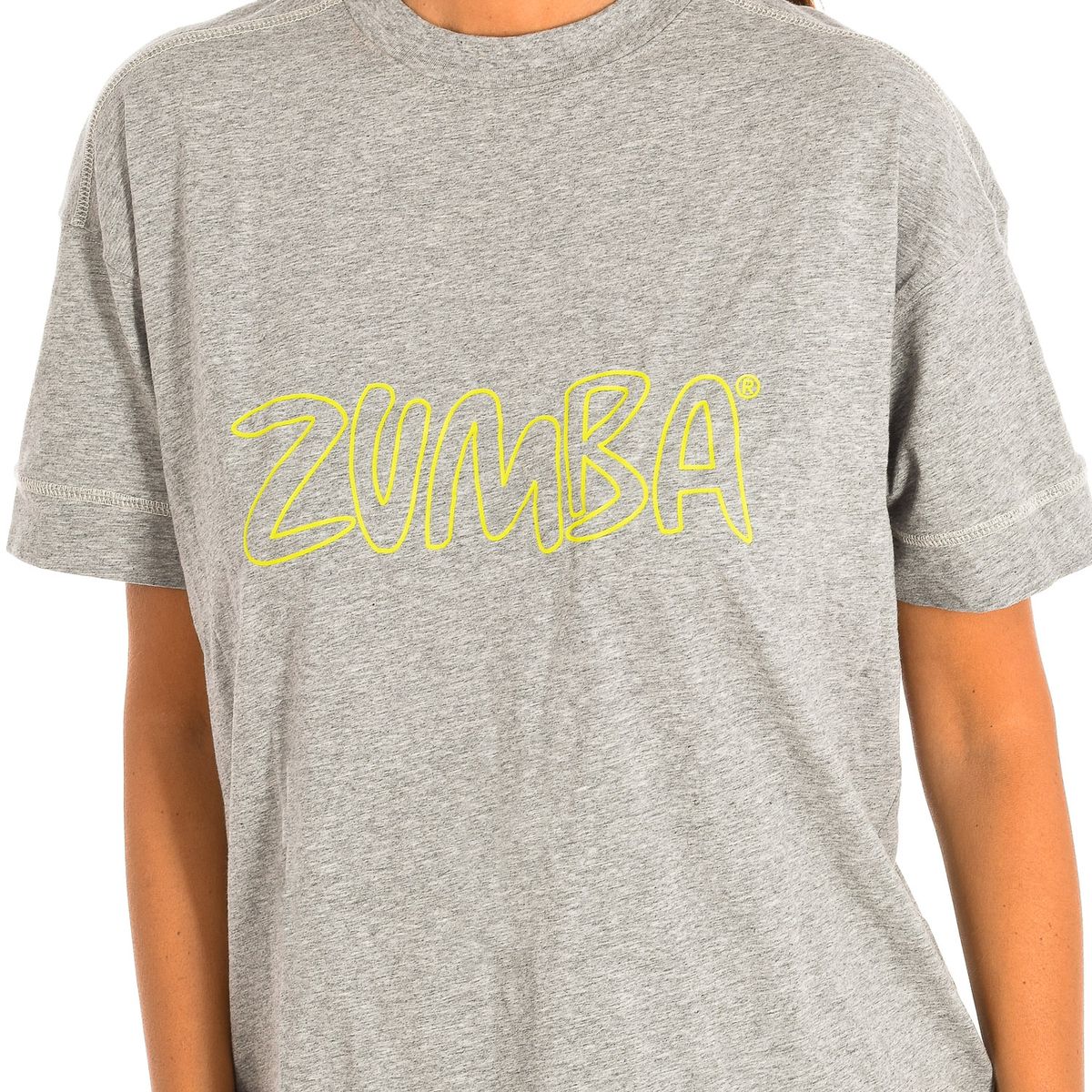Locker geschnittenes Grafik-Baumwoll-T-Shirt