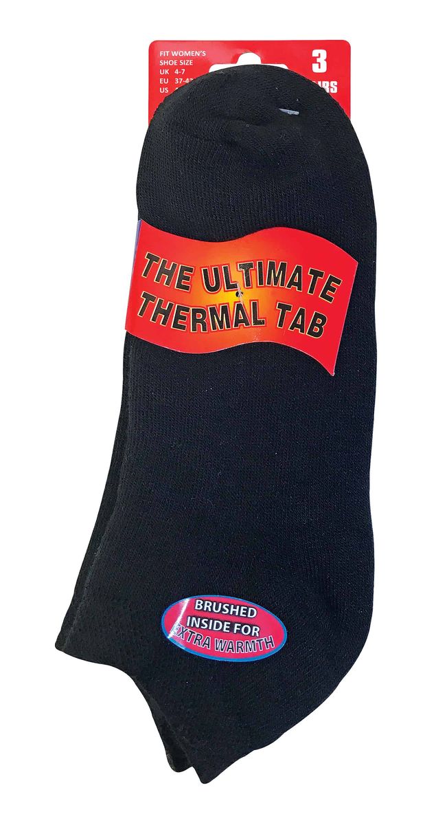 Gepolsterte Thermal-Sneakersocken